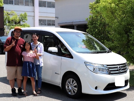 ニッサン　セレナ　ご納車　Ｉ様