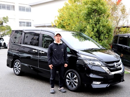 ニッサン　セレナ　ご納車　Ｆ様