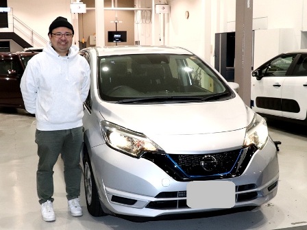 ニッサン　ノート　ご納車　Ｔ様