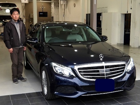 メルセデスベンツ　Ｃ２００　ご納車　Ｈ様