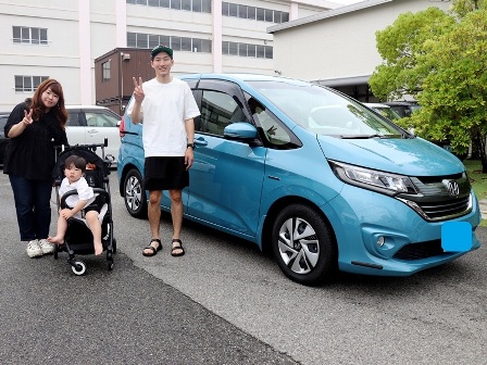 ホンダ　フリード　ご納車　Ｔ様