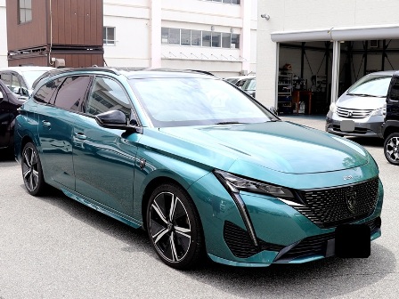 プジョー　３０８ＳＷ　ご納車　Ｍ様