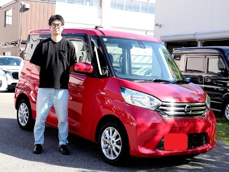 ニッサン　デイズルークス　ご納車　Ｔ様