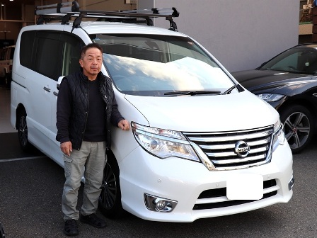 ニッサン　セレナ　ご納車　Ｙ様