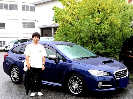 スバル　レヴォーグ　ご納車　Ｈ様