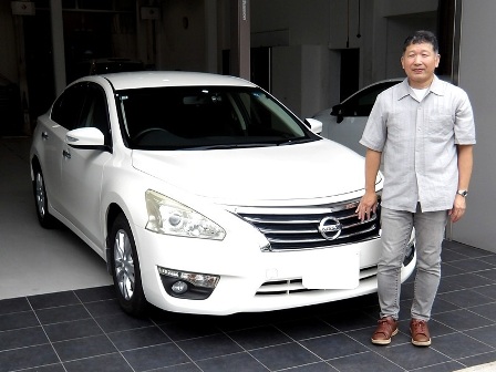 ニッサン　ティアナ　ご納車　Ｆ様