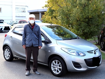 マツダ　デミオ　ご納車　Ｆ様