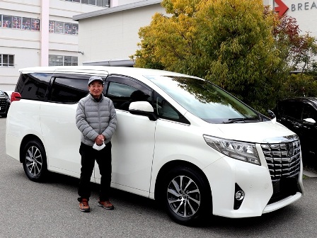 トヨタ　アルファード　ご納車　Ｍ様