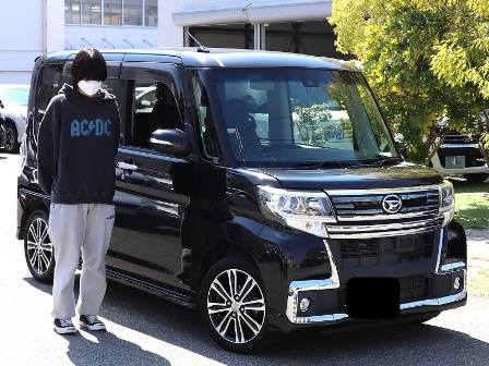 ダイハツ　タントカスタム　ご納車　Ｓ様