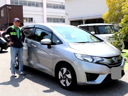 ホンダ　フィットハイブリッド　ご納車　Ｔ様