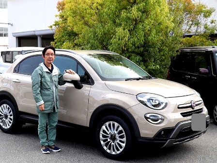 フィアット　５００Ｘ　ご納車　Ｈ様