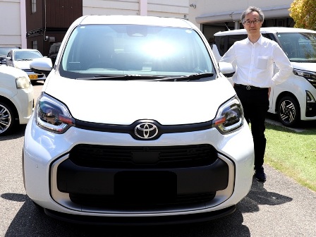 トヨタ　シエンタハイブリッド　ご納車　Ｗ様