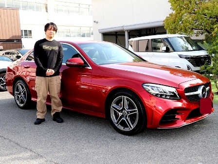 メルセデスベンツ　Ｃ１８０　ご納車　Ｍ様