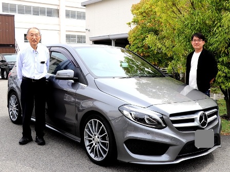 メルセデスベンツ　Ｂ１８０　ご納車　Ｉ様
