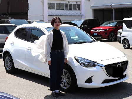 マツダ　デミオ　ご納車　Ｓ様