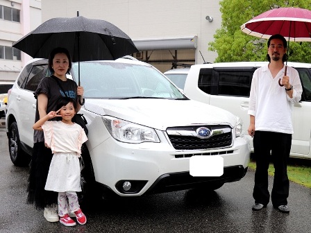 スバル　フォレスター　ご納車　Ｔ様