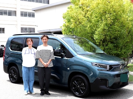 シトロエン　ベルランゴ　ご納車　Ｕ様