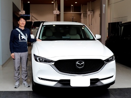 マツダ　ＣＸ－５　ご納車　Ｏ様