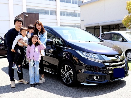 ホンダ　オデッセイ　ご納車　Ｓ様