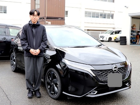 ニッサン　ノートオーラ　ご納車　Ｔ様