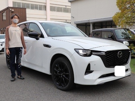 マツダ　ＣＸ－６０　ご納車　Ｈ様
