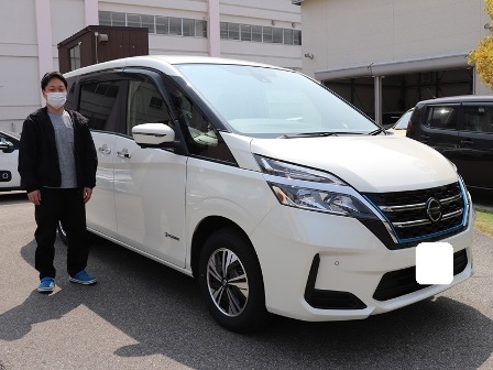 ニッサン　セレナ　ご納車　Ｙ様